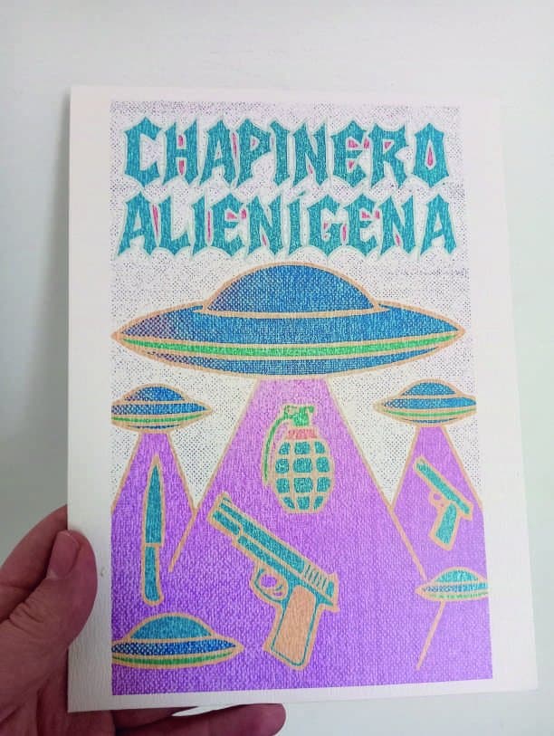 Print Chapinero Alienígena de Chapinero Mutantex